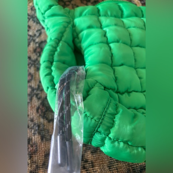 FP Movement by Free People Green Quilted Shoulder/Crossbody Bag - Picture 4 of 7